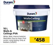 Duram 10L Walls & Ceilings PVA
