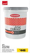 Plascon 20L True Colour Acrylic PVA