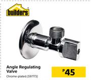 Builders Angle Regulating Valve (Chrome Plated)