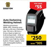 Disston Auto Darkening Welding Helmet