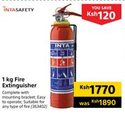 Intasafety 1Kg Fire Extinguisher