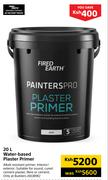 Fired Earth 20L Water Based Plaster Primer