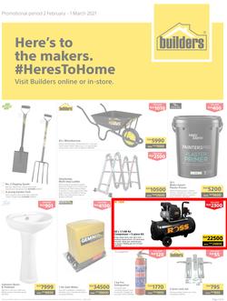 Builders Kenya : Here's To The Makers (2 February - 1 March 2021), page 1
