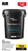 Fired Earth 5L Water Based Plaster Primer