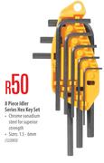 Mastercraft 8 Piece Idler Series Hex Key Set