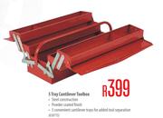 Mastercraft 5 Tray Cantilever Toolbox