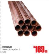 Coppertube 15mm x 5.5m, Class 0-Each