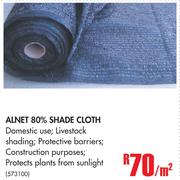 Alnet 80% Shade Cloth-Per Sqm