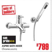 San Pride Aspire Bath Mixer Chrome