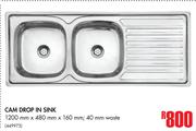 Cam Drop In Sink