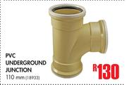 PVC Underground Junction 110mm