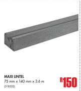 Maxi Lintel-75mm x 140mm x 3.6m