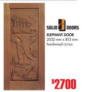 Solid Doors Elephant Door Hardwood-2032mm x 813mm