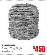 Barbed Wire 2mm, 17.5Kg, Single
