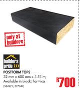 Builders Pride Postform Tops
