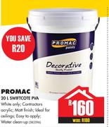 Promac 20Ltr Swiftcote PVA