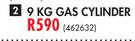 Megamaster 9Kg Gas Cylinder
