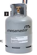Megamaster 9Kg Gas Cylinder