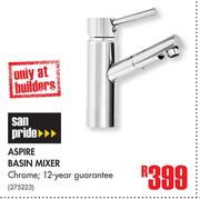 San Pride Aspire Basin Mixer
