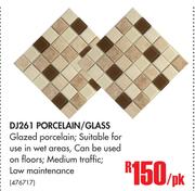 DJ261 Porcelain/Glass-Per Pack
