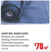 Alnet 80% Shade Cloth-Per Sqm