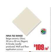 Nina Tile Range-Per Sqm