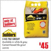 Builders 5Kg Tile Grout
