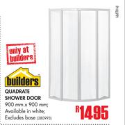 Builders Quadrate Shower Door