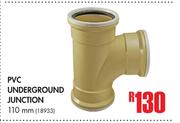 PVC Underground Junction 110mm