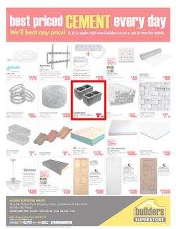 Builders Phillipi : Super Value At Your Super Store (20 Feb - 11 Mar 2018), page 4