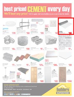 Builders Phillipi : Super Value At Your Super Store (20 Feb - 11 Mar 2018), page 4