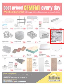 Builders Phillipi : Super Value At Your Super Store (20 Feb - 11 Mar 2018), page 4