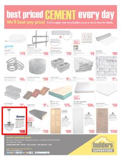 Builders Phillipi : Super Value At Your Super Store (20 Feb - 11 Mar 2018), page 4