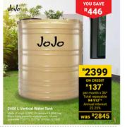JoJo 2400L Vertical Water Tank