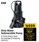 DAB Dirty Water Submersible Pump