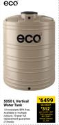 Eco 5050L Vertical Water Tank