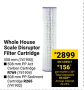 Whole House PP Sediment Cartridge 508mm