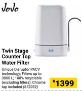 JoJo Twin Stage Counter Top Water Filter