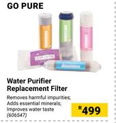 Go Pure Water Purifier Replacement Filter