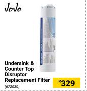 JoJo Undersink & Counter Top Disruptor Replacement Filter