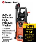 Bennett Read 2000W Induction High Pressure Washer