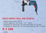 Bosch Impact Drill GSB 19-2RE BL