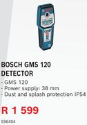 Bosch GMS 120 Detector