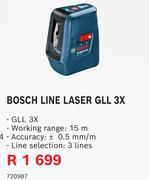 Bosch Line Laser GLL 3X