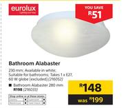 Eurolux 230mm Bathroom Alabaster