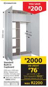 Home & Kitchen Standard Built In Cupboard 2100mm x 1220mm