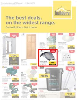 Builders EC & WC : The Best Deals On The Widest Range (19 Feb - 17 March 2019), page 1