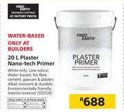 Fired Earth 20Ltr Plaster Nano Tech Primer