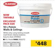 Plascon 10Ltr Walls & Ceilings (White)