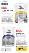 Fired Earth Modo 5Ltr Non Drip Satin Enamel(Pastel)-Each